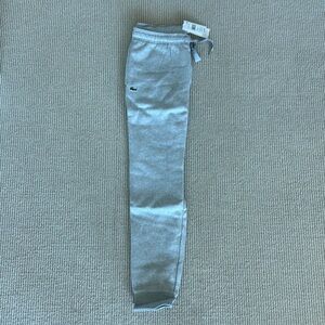 Men’s lacoste sweatpants in Gray